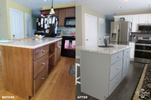 Before and After Kitchen Redesign