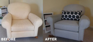 Before and After Rocker Chair